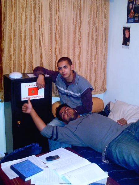 moi et mon  ami reda